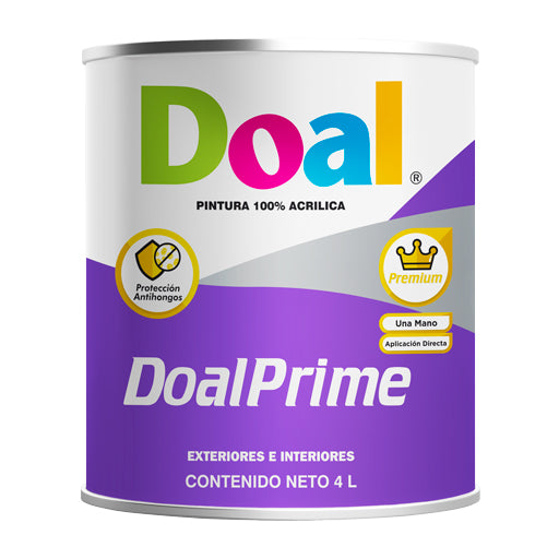 PINTURA 100% ACRILICA PREMIUM PLUS DOAL PRIME